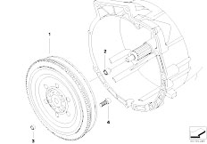 E92 330xd M57N2 Coupe / Engine/  Twin Mass Flywheel