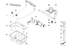 E53 X5 3.0d M57 SAV / Vehicle Trim/  Spare Wheel Lift Multifunctional Pan