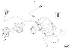 E91 318d M47N2 Touring / Exhaust System/  Retrofit Diesel Particulate Filter