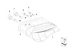 E85 Z4 2.0i N46 Roadster / Lighting/  Rear Light-2