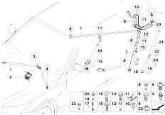 E61N M5 S85 Touring / Vehicle Trim/  Reinforcement Body