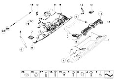 E66 730Li M54 Sedan / Vehicle Trim/  Glove Box