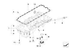 E60 530xi N52 Sedan / Engine/  Oil Pan