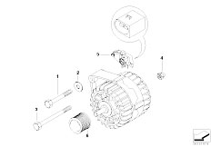 E63N 650i N62N Coupe / Engine Electrical System/  Alternator Individual Parts