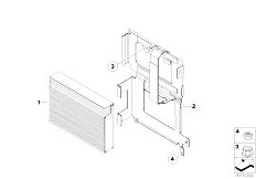 E86 Z4 3.0si N52 Coupe / Audio Navigation Electronic Systems/  Amplifier Bracket