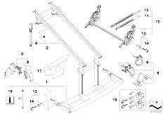 E86 Z4 3.0si N52 Coupe / Universal Accessories/  Rear Carrier