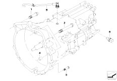 E89 Z4 23i N52N Roadster / Manual Transmission/  Gearbox Mounting Parts