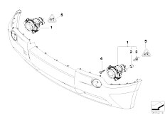 E90N 320i N43 Sedan / Lighting/  Fog Lights