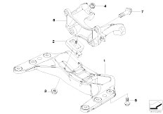 E63 M6 S85 Coupe / Engine And Transmission Suspension/  Gearbox Mounting