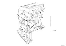 E30 318is M42 2 doors / Engine Short Engine