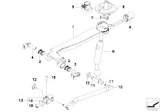 E61N 520i N43 Touring / Gearshift/  Gearbox Shifting Parts