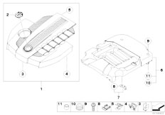 E70 X5 3.0sd M57N2 SAV / Engine Engine Acoustics