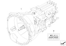 E88 118d N47 Cabrio / Manual Transmission/  Manual Gearbox Gs6 17dg