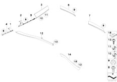 E71 X6 50iX N63 SAC / Vehicle Trim Interior Trim Finishers-2