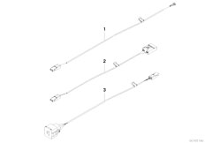 E70 X5 3.0si N52N SAV / Vehicle Electrical System/  B Cable Sets Main Wiring Harness