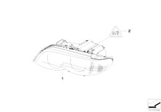 E53 X5 3.0i M54 SAV / Lighting Headlight