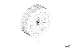 E70 X5 3.0sd M57N2 SAV / Wheels/  Winter Wheel And Tyre Y Spoke 211