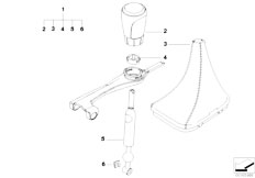 E93 330i N52N Cabrio / Gearshift/  Bmw Performance Schaltung Mech Getriebe