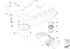 E93 M3 S65 Cabrio / Engine/  Intake Manifold System
