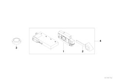 E71 X6 30dX M57N2 SAC / Bodywork/  Radio Remote Control