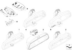 E61 525d M57N Touring / Vehicle Trim/  Interior Mirror