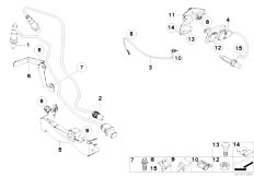 E81 118i N43 3 doors / Exhaust System/  Lambda Probe Fixings