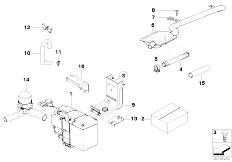 E39 520d M47 Sedan / Heater And Air Conditioning Additional Heater