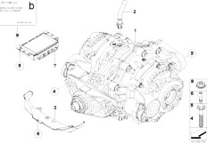 E71 X6 35iX N54 SAC / Rear Axle/  Differential Drive Output