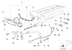 E34 525i M50 Sedan / Engine/  Cylinder Head Vanos