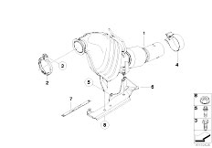 E60 535d M57N Sedan / Exhaust System/  Diesel Catalyst