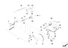 114 1600ti M10 Sedan / Vehicle Electrical System Headlight Cleaning System-2