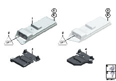 F01 730d N57 Sedan / Vehicle Electrical System/  Control Unit Electronic Belt Retractor