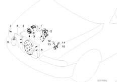 E36 318is M42 Coupe / Heater And Air Conditioning/  Economic Aircond Syst Single Parts Ii