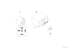 E70 X5 3.0sd M57N2 SAV / Vehicle Electrical System Relay