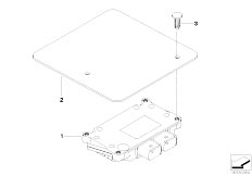 E91 335xi N54 Touring / Transfer Box Control Unit Transfer Box