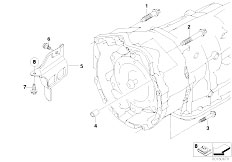 E60N 525xi N53 Sedan / Automatic Transmission/  Gearbox Mounting Parts