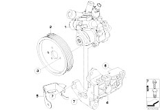 E87N 120i N43 5 doors / Steering/  Power Steering Pump Active Steering