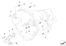 E31 840Ci M62 Coupe / Manual Transmission Gearbox Mounting