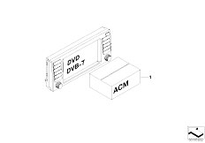 E53 X5 3.0i M54 SAV / Audio Navigation Electronic Systems Retrofit Kit Accessory Control Menu Acm
