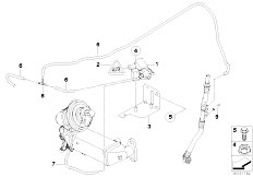 E81 123d N47S 3 doors / Engine/  Vacuum Control Agr