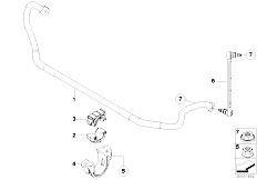 E92 M3 S65 Coupe / Front Axle/  Stabilizer Front