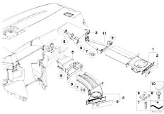 E61N 530xi N52N Touring / Vehicle Trim/  Drink Holder