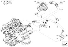 E90N M3 S65 Sedan / Engine/  Emission Control Air Pump