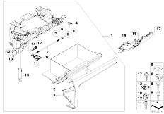 E87N 118i N43 5 doors / Vehicle Trim/  Glove Box