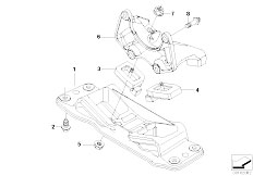 E60 523i N52 Sedan / Engine And Transmission Suspension/  Gearbox Suspension-2