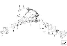 E86 Z4 M3.2 S54 Coupe / Rear Axle/  Differential Drive Output