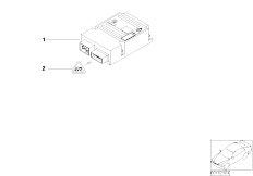 E65 740i N62N Sedan / Vehicle Electrical System/  Central Gateway Module