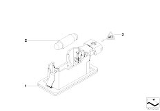 E91 330i N52N Touring / Lighting/  Registration Plate Lamp