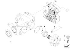 E90N M3 S65 Sedan / Rear Axle/  Final Drive Gasket Set