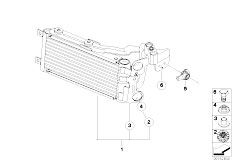 E93 M3 S65 Cabrio / Radiator/  Oil Cooler In Wheel Arch